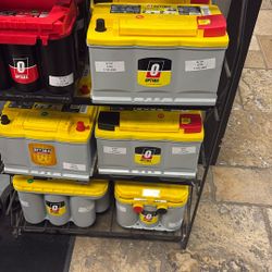 DH7 Yellow Optima Agm Battery 