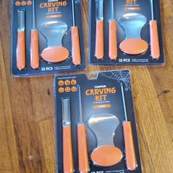 HALLOWEEN PUMPKIN CARVING SETS