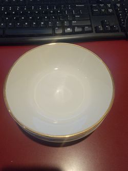 Symphony In Gold Coupe Cereal Bowl Set Of 4