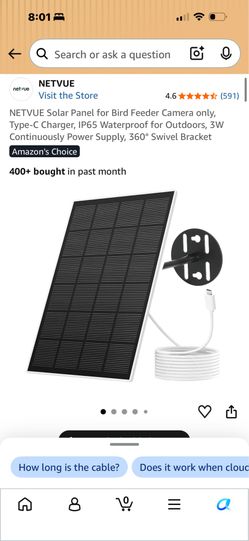 Bird ai solar panel