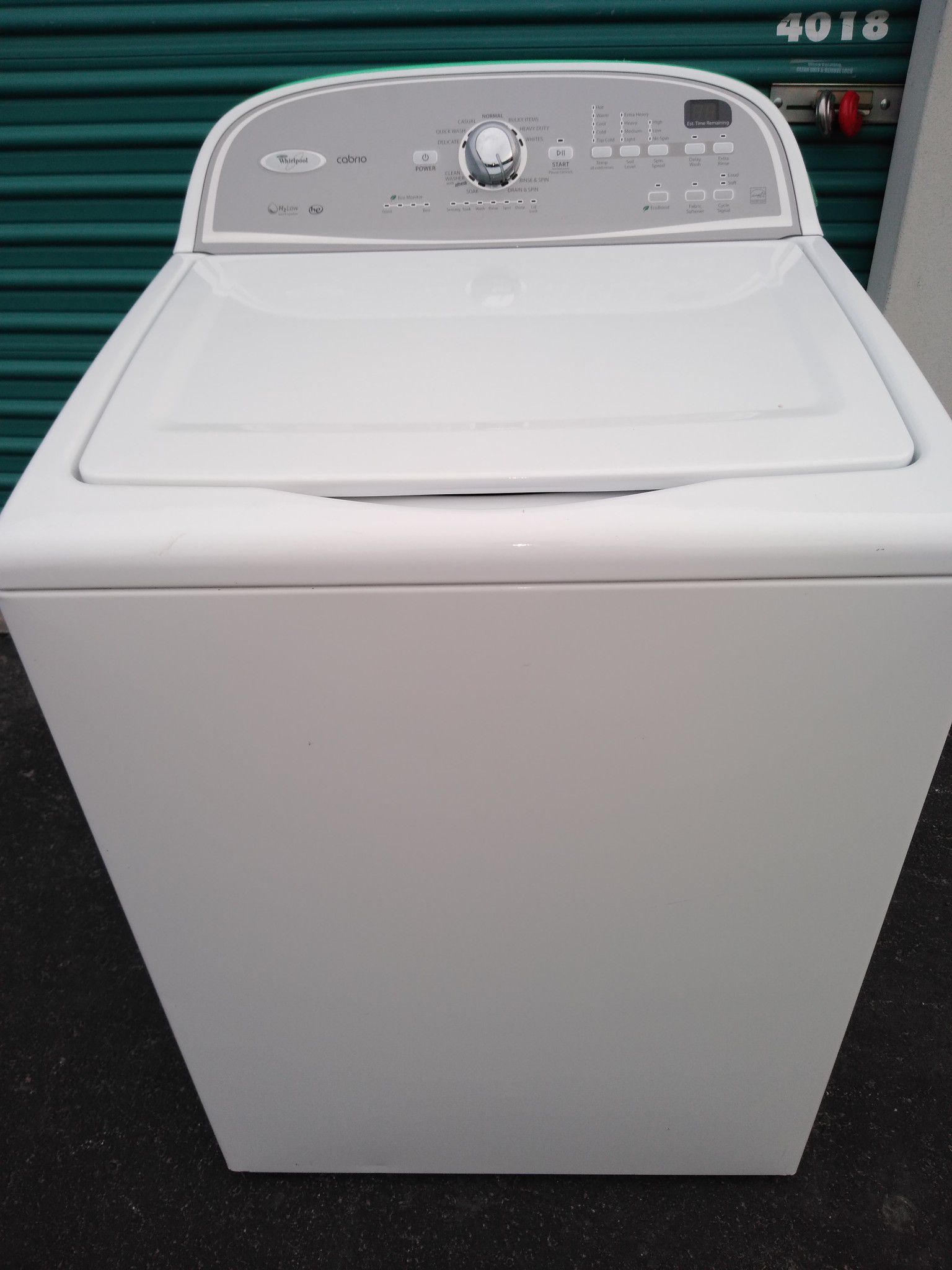 Whirlpool cabrio washer working great 30 days warranty free delivery and installation