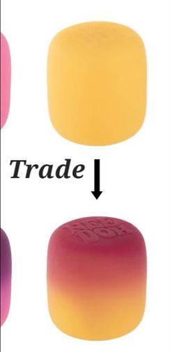 Trade mello mallo with purple ball