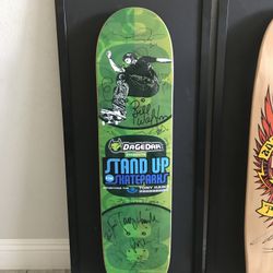 “Rare” Tony Hawk Autographed Skateboard