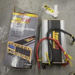 BRAND NEW - EverStart Maxx 1500 Watt Automotive Power Inverter with USB Power and Digital Display 