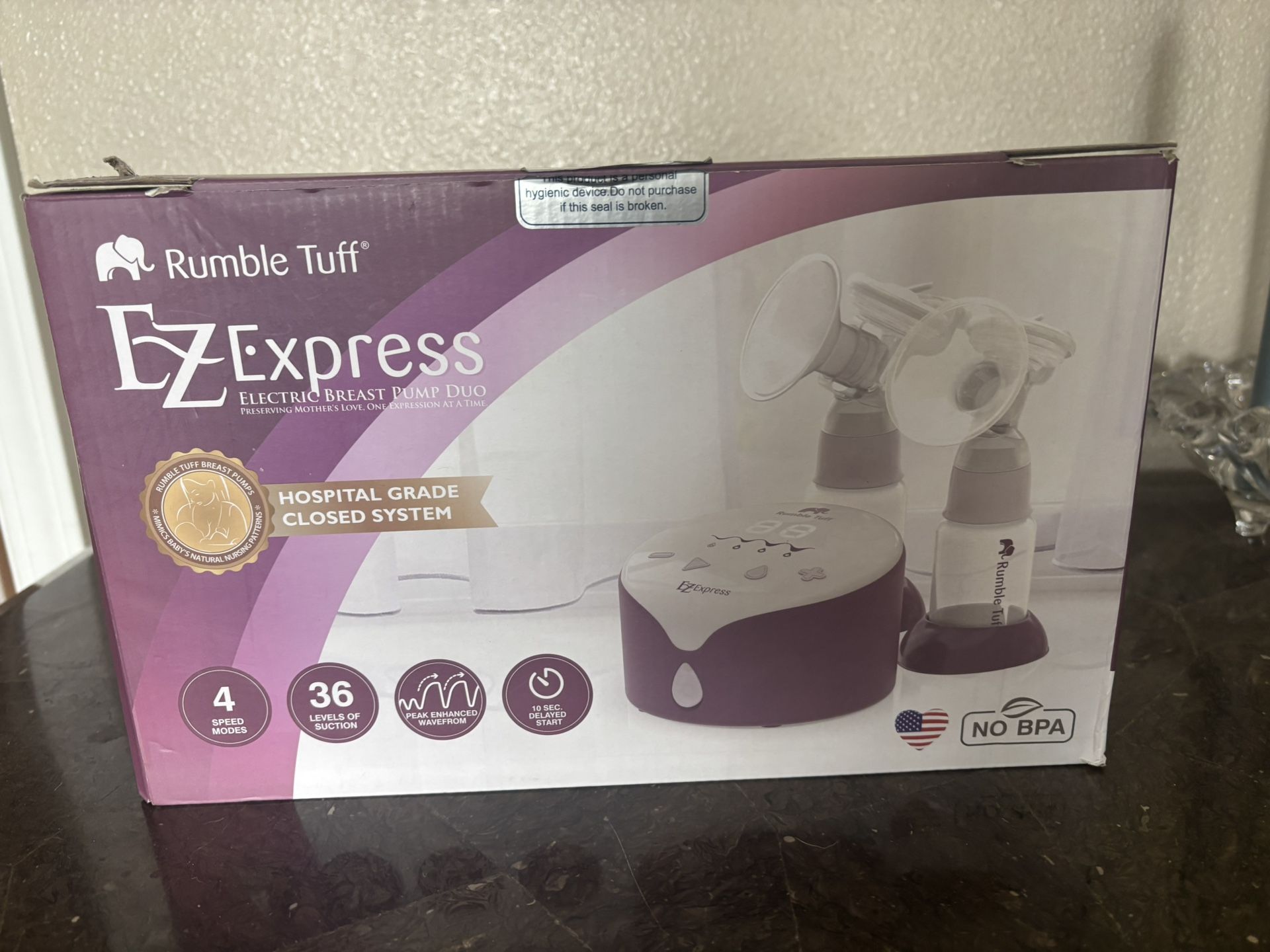 Rumble TuffEZ Express Electric Breast Pump Duo