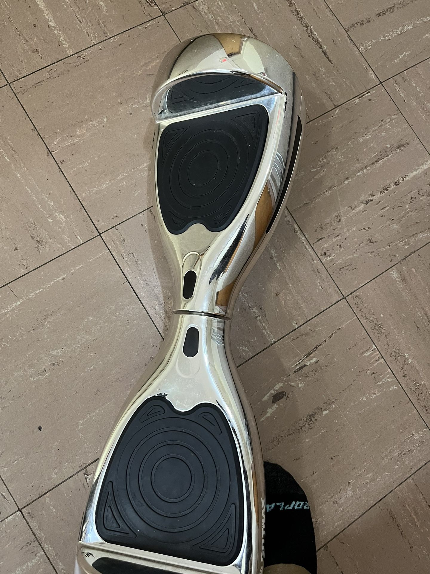 Good hover board. It works good no problem on it. We can negotiate on the price also comes with a charger.