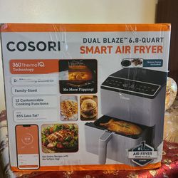 Cosori - Dual Blaze 6.8-Quart Smart Air Fryer - Gray