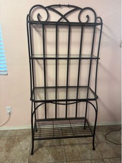 Glass shelves