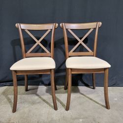 Dining Chair with X Back