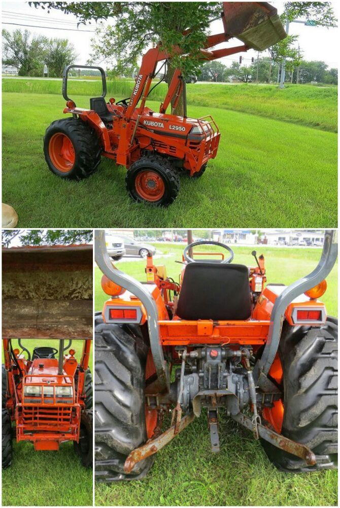 1993 Kubota L2950 4WD Tractor mint cond