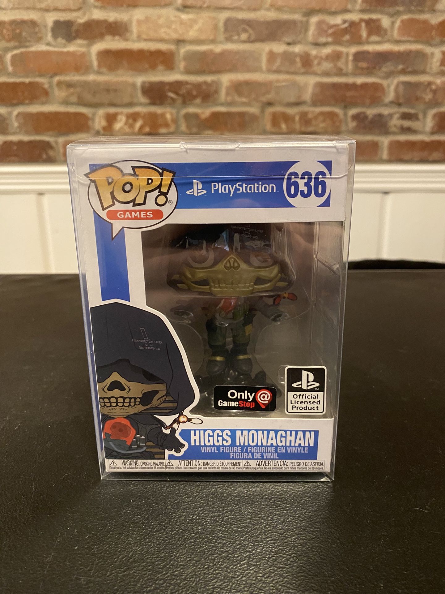 PlayStation Higgs Monaghan Funko Pop 636