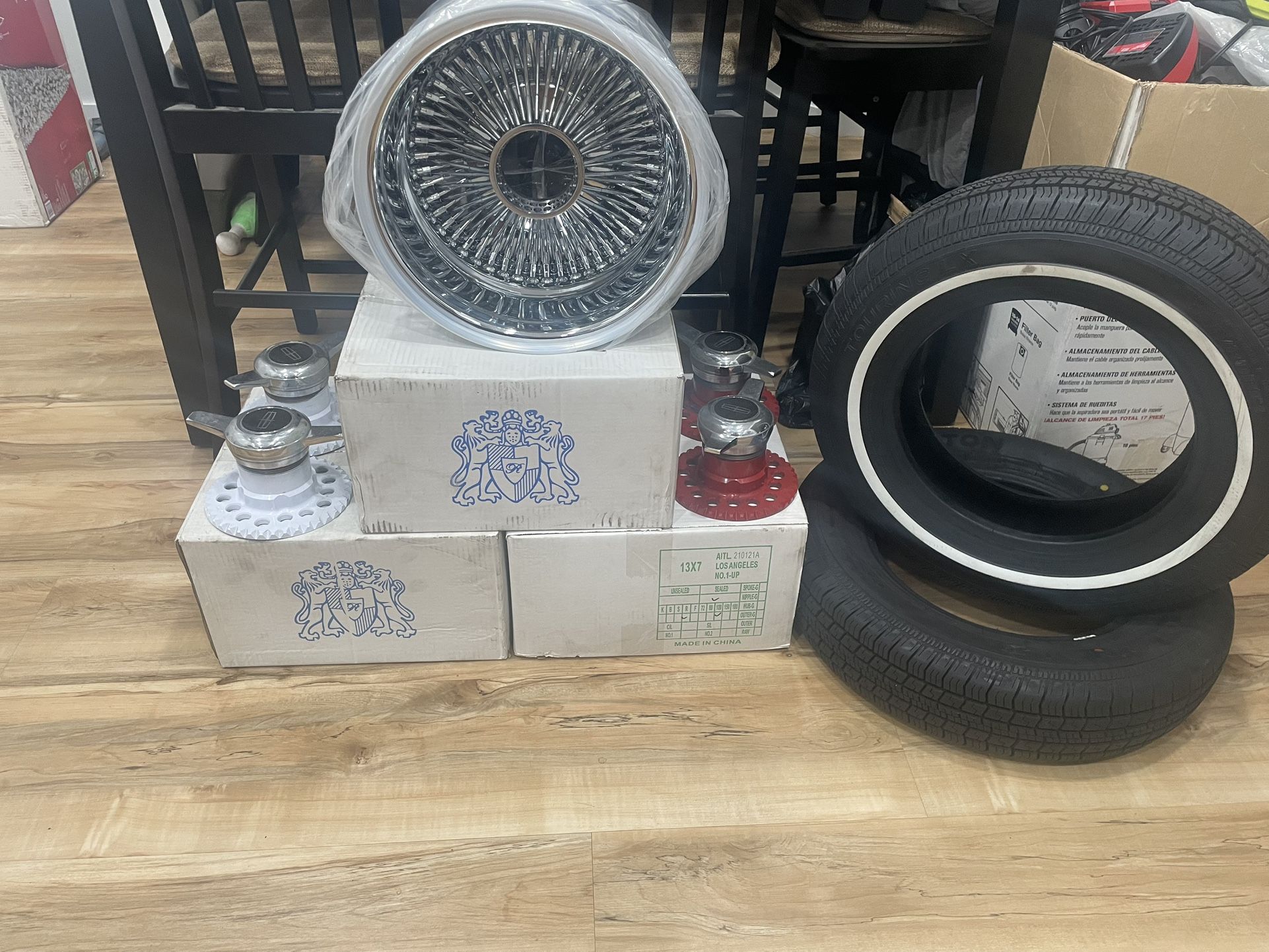 13x7 Wire Wheels For Sale