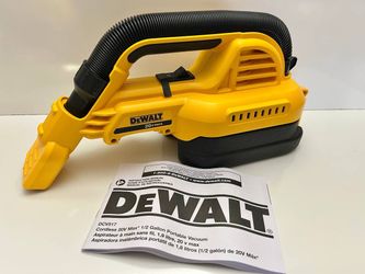 DCV517 DEWALT Vacuum 1/2 Gallon Wet/Dry Portable Battery 20v MAX **NEW