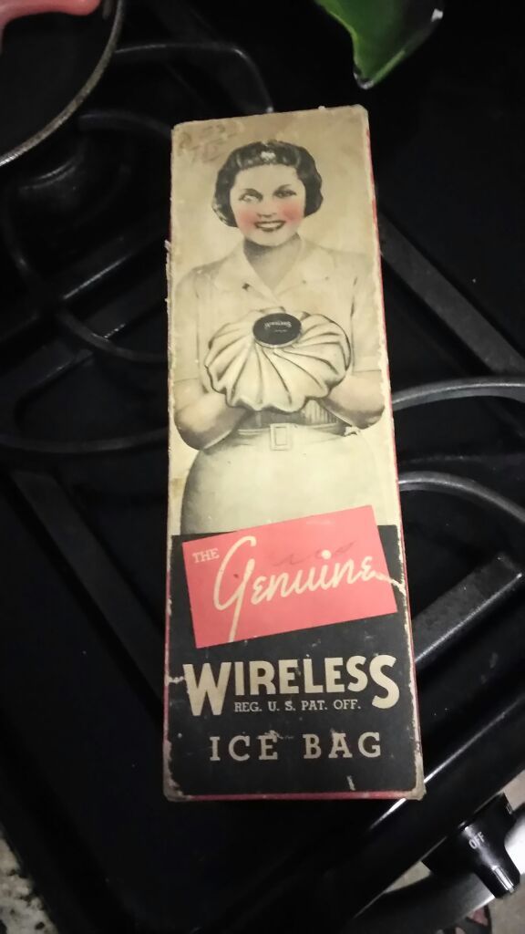 Antique wireless ice pack