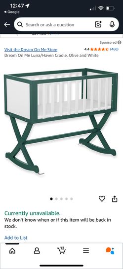 Brand New Cradle In Box