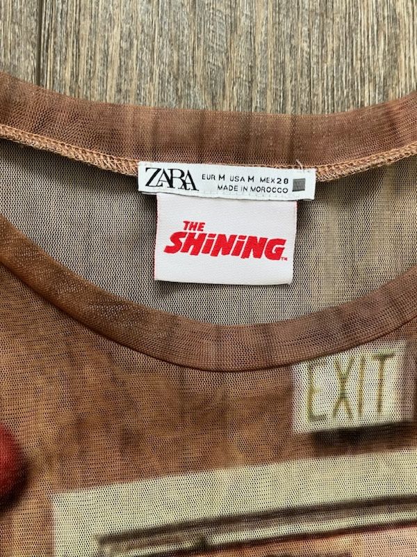 トップス Second Skin\"Shining\" Movie print zara Zara | Tops | Zara X The Shining Grady Twins Mesh Ls Horror