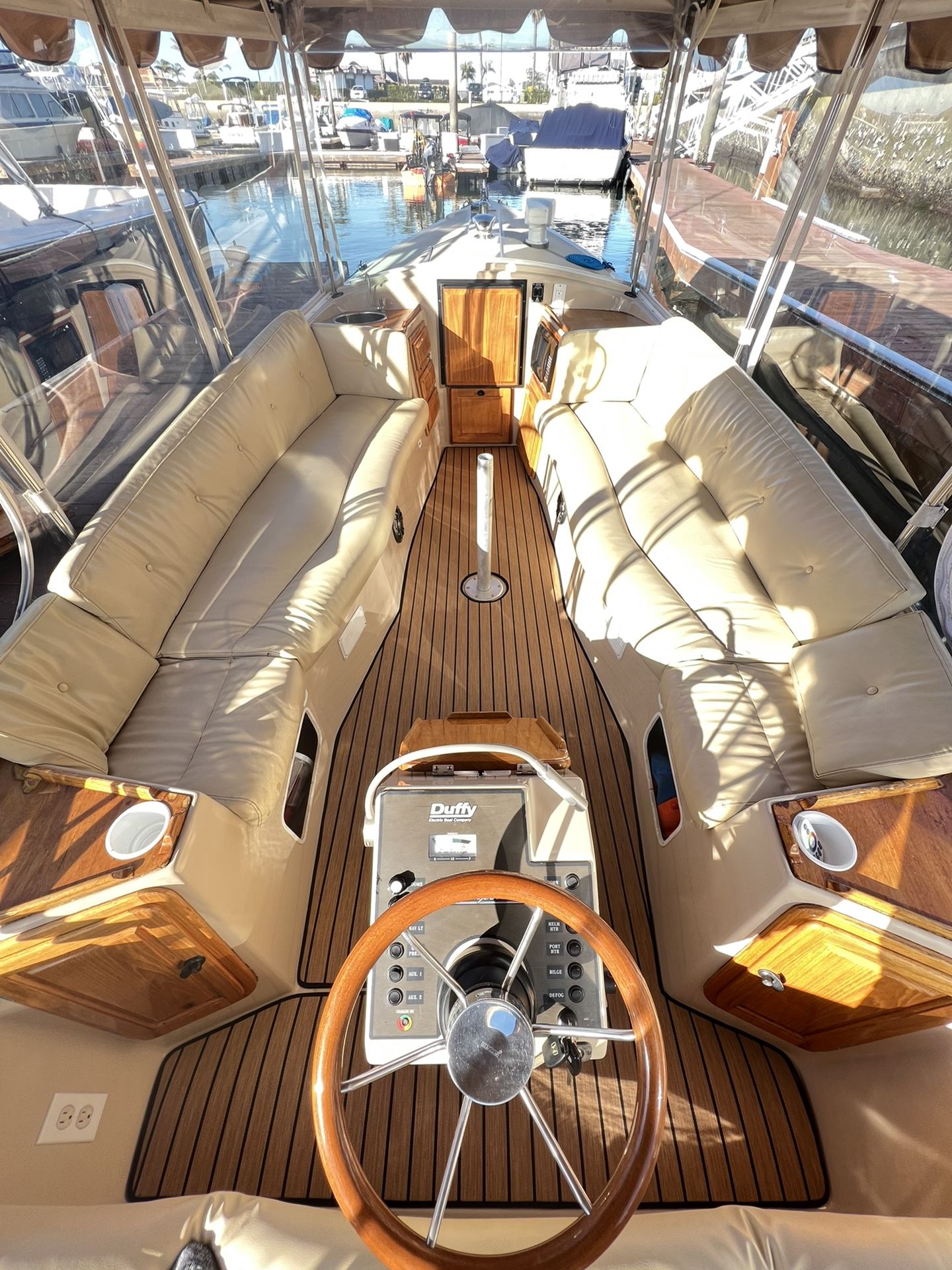 Duffy Boat Teak Floormat/Carpet