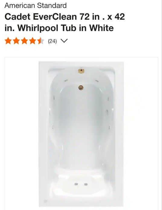 New Drop IN Hot Tub American Standard 