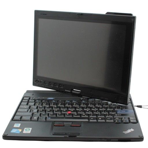Lenovo ThinkPad X201 Tablet – Intel Core i7 L620, 4GB RAM, 12.1″ Convertible Touchscreen With Power Adapter