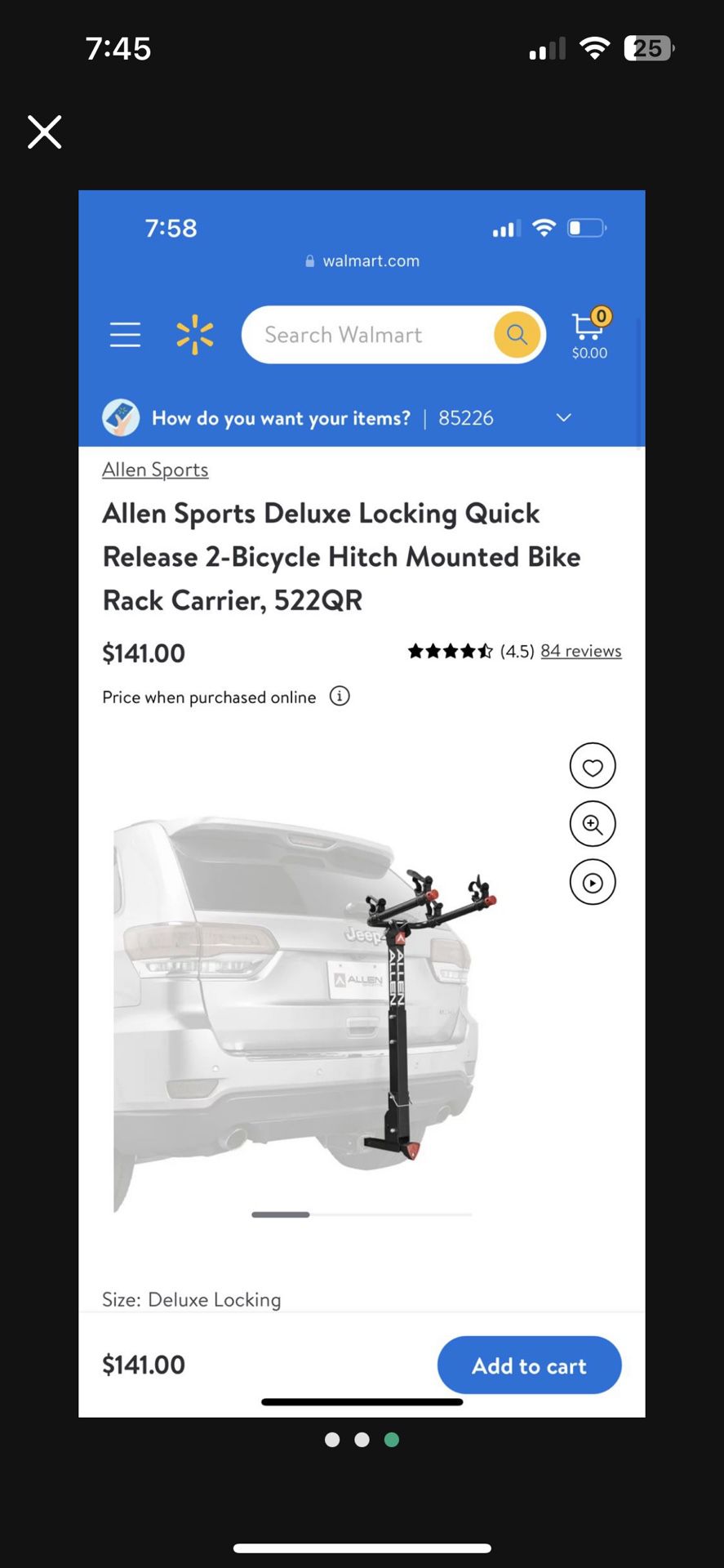 Bike Rack Hitch