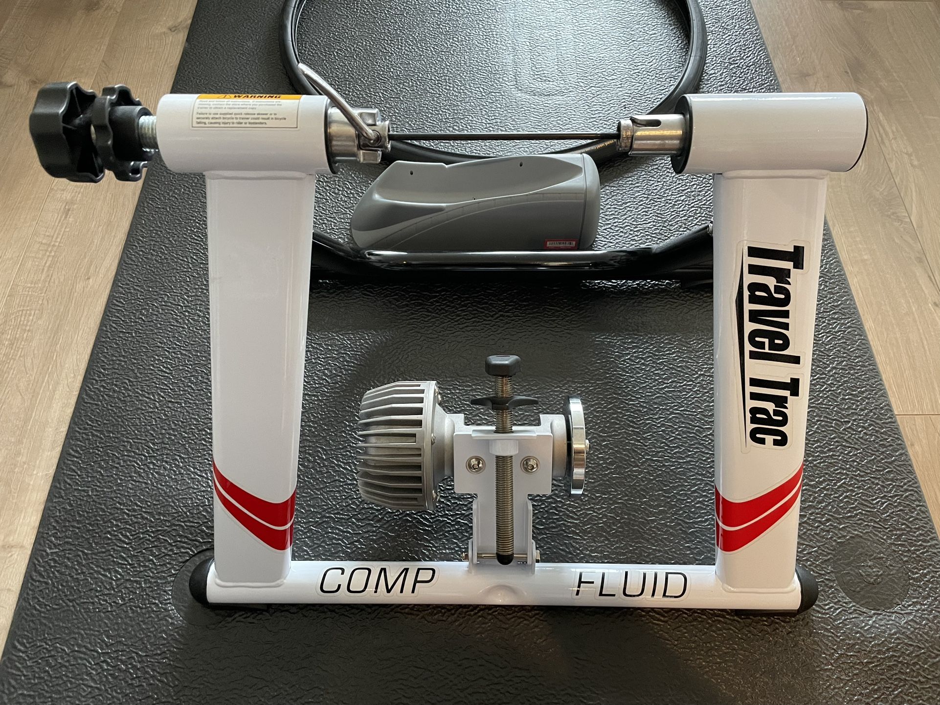 Travel Trac Fluid Indoor Bike Trainer And Accessories