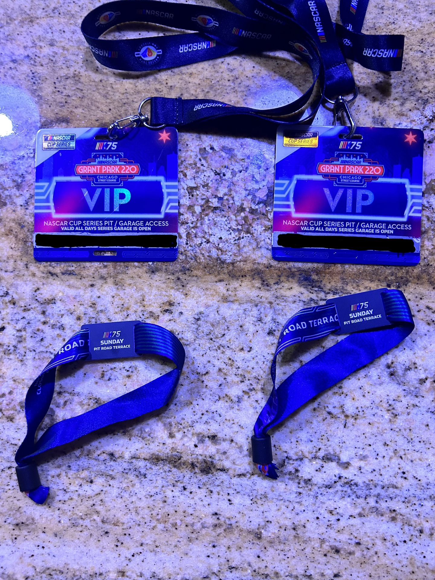 (2) NASCAR VIP All You Can Eat/ Drink Tickets & PIT/Garage Passes