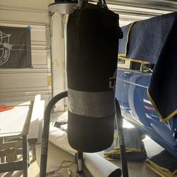 Heavy Bag, Speed Bag And Stand