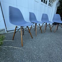 Gray Bistro Chairs