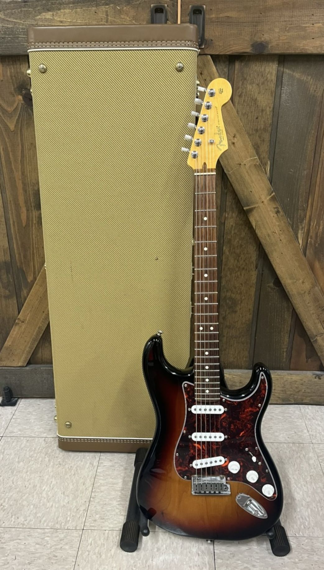 2021 Fender American Professional II Stratocaster 3 Color Sunburst *4325