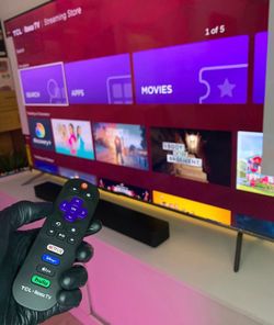 Miniqled Tcl 65 inches smart tv 4k 120hz free delivery