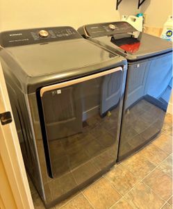 Samsung Washer And Electric Dryer (Working Condition)