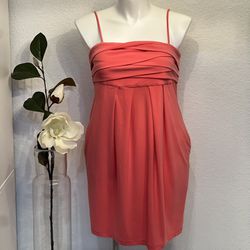 small pink dress vintage style 