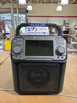 Groove XL singing machine!! Ask for Joseph:)