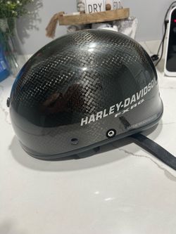 Harley davidson carbon fiber helmet FXRG LARGE