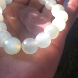 Water Jade Gemstone Crystal Bracelet 