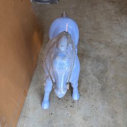 Disney Rare Frozen 2 Elsa Ride-On Horse