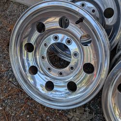 16” Ford F-250/F-350 Rims + Center Caps – Set of 4 - $250 