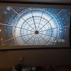 Optoma Projector  with Screen