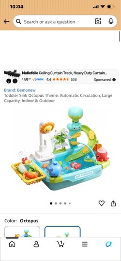 New in box toddlers octopus water park theme