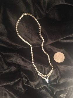 Vintage Rhinestone Necklace