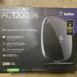 Belkin AC 1200 DB Wi-Fi Dual-Band AC+ Gigabit Router 