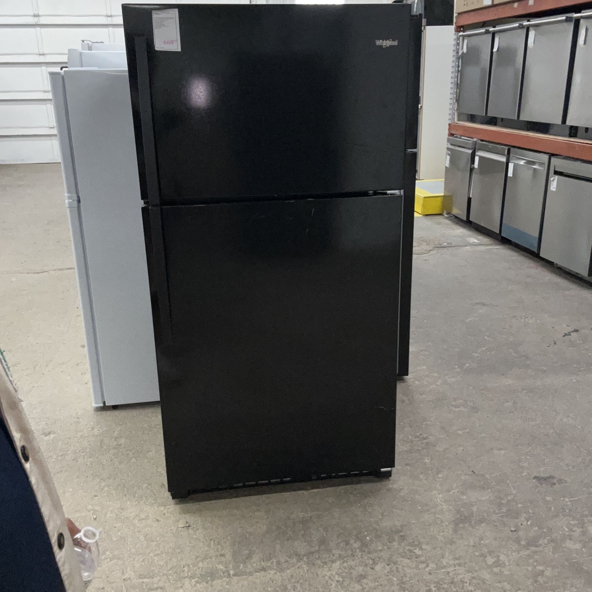 33 Wide Top Freezer Refrigerator Whirlpool