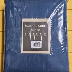Madison Park 3M Scotchgard Microcell Full Sheet Set in Teal