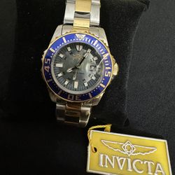 Invicta Pro Diver Swiss Ronda 585 Caliber Women's Watch w/ Mother of Pearl Dial - 30mm, Steel, Gold (2961