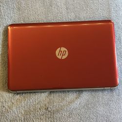 Red Windows 10 Laptop