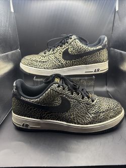 Nike Air Force 1 Low “Gold Elephant” Men 13 No Box 488298-702 Year 2014 NICE GUC