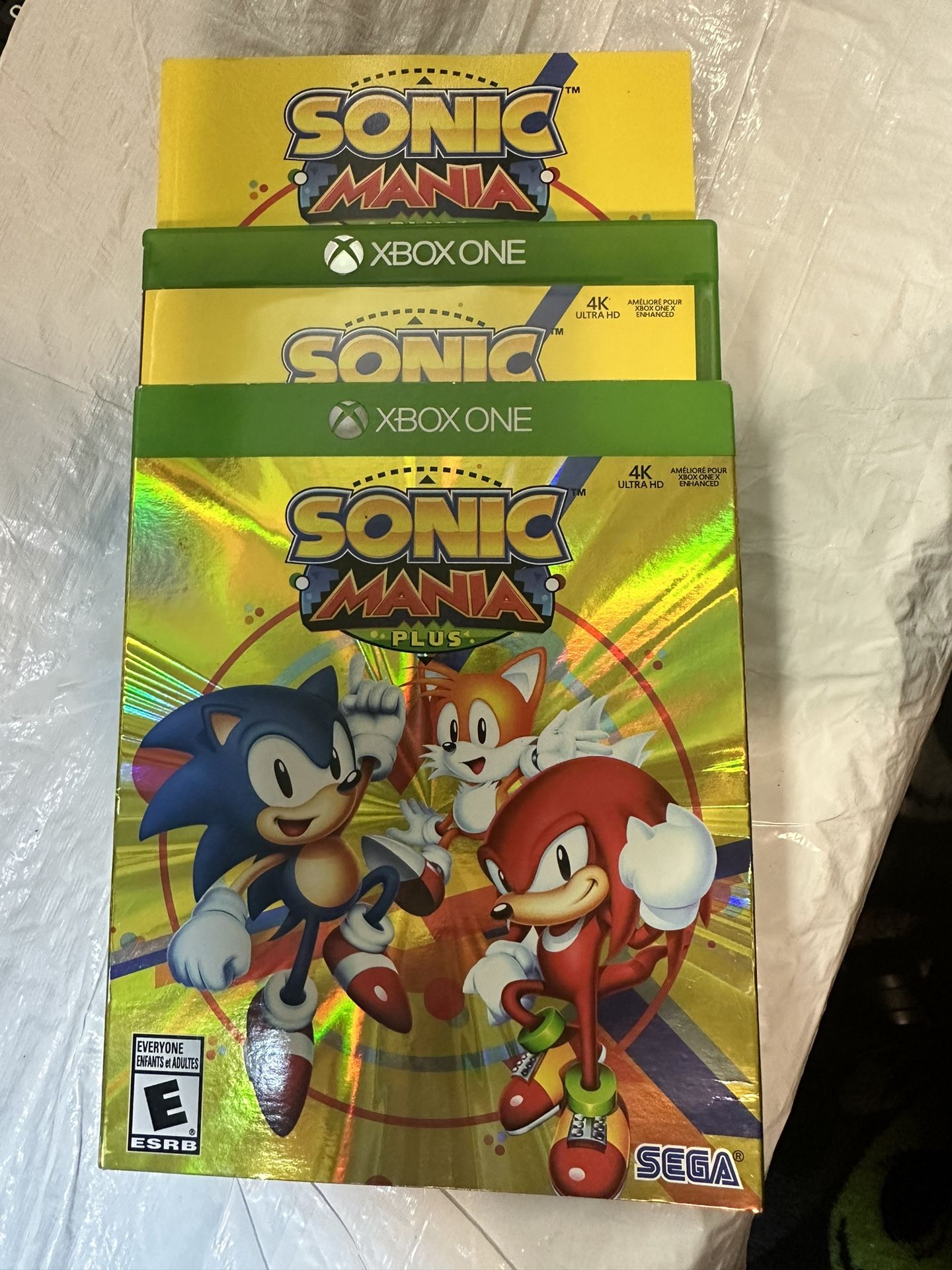 Xbox 1 Sonic Mania Game