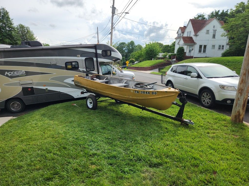 Boat and Trailer 