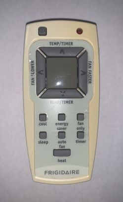 Fridgidaire Air Conditioner Remote Control (FRA125AT1, FRA102BT1