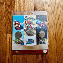 Super Mario - Collectible Coin Set - NEW